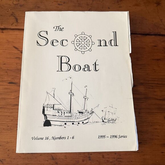 The Second Boat Genealogy Journal Volume 16 Numbers 1-6 1995-1996 Series - Picture 1 of 4